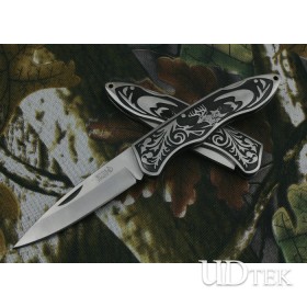 High Quality Steel Handle Jungle Knife Wild Deer 815 Folding Knife UDTEK01187